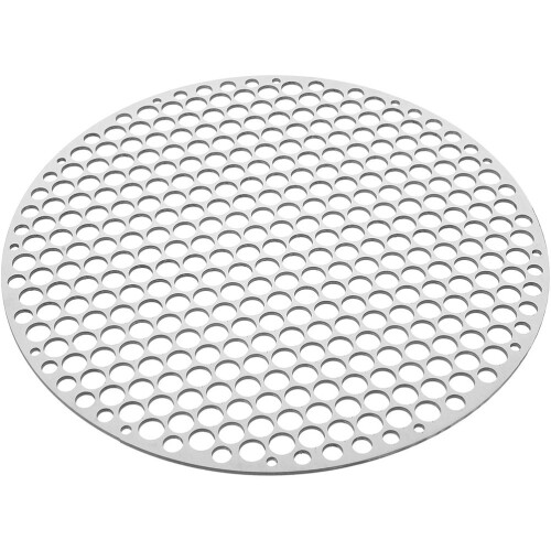 Rundt grillnet i rustfrit stål
