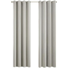 Light Beige Curtains for Bedroom,Thermal Insulated Room Darkening Drapes for Living Room(38Wx90L, Light Beige, 2 Panels)