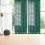 French lace window panel sheer drape with bar design 1 piece 4