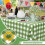 3 Pack Sage Green Gingham Disposable Tablecloths 54x108 in 2