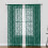 French lace window panel sheer drape with bar design 1 piece 6