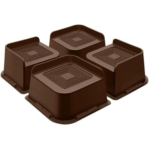 Hochleistungs-Bettfüße (7,6 cm) – 4er-Pack