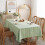 Boho Farmhouse Tablecloth with Hemstitching 60" x 104" 3
