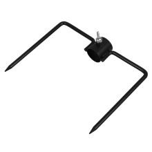 Piquet en fer pour drapeaux de jardin, parasols et lampadaires