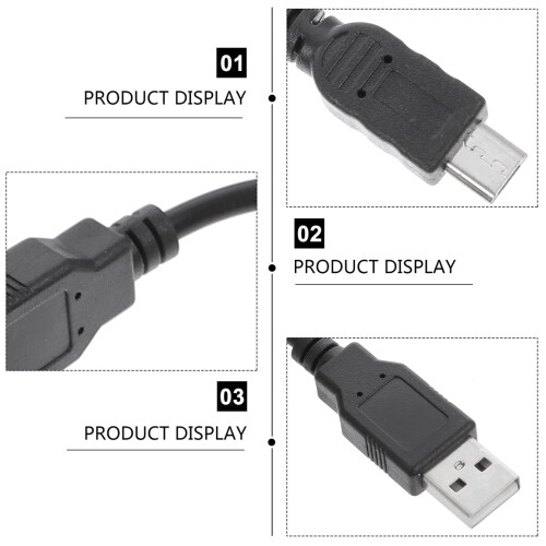 Umærket USB C-oplader til bærbar computer med holdbart opladningskabel til udskiftning 1