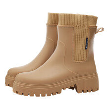 Women Rain Boots Ankle Rain Boots Waterproof Non- Casual Shoes Short Rain Boots Wide Calf For Gardening Outdoor Work And Everyday Wear Rain Boots