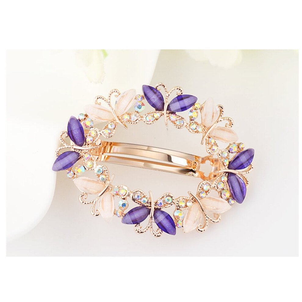 Butterfly Hairpin Headdress for Evening Party