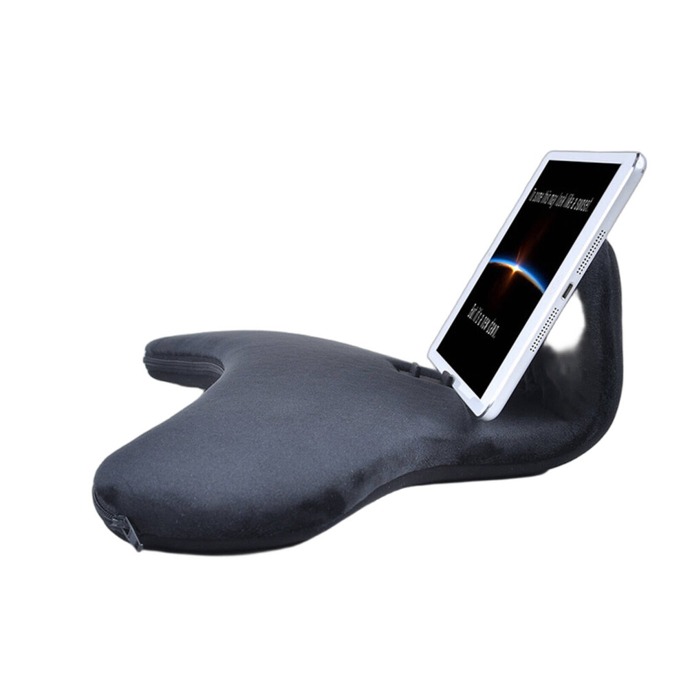 Facega Stand For Ipad Â Bedside/Desk Pillow Stand, Lap Tablet Holder, Secure Device Support, Black 9499224794238