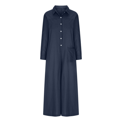 Monos de algodón para mujer, corte holgado, elegantes, talla XXXXXL 2
