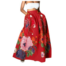 Maxi-Röcke für Damen mit Taschen, langer Midi-Rock, lässig, für Strandpartys und Urlaub