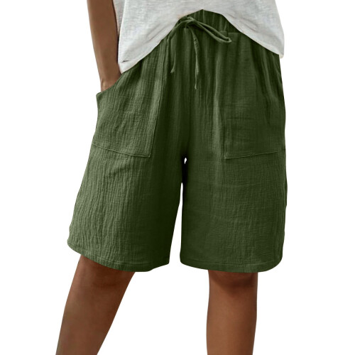 Γυναικεία Σορτς Μονόχρωμα Σορτς Casual Σορτς Capris S-3XL