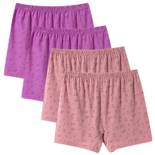 4 buc lenjerie intimă femei pachet plus mărime pantaloni scurți de somn pentru femei în vârstă plus mărime bumbac boxer chiloți casual lejer