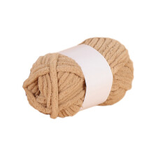 Tie-Dye Color Milk Wool Yarn, 130m Thick Crochet/Knitting Thread for Blankets & Crafts – Soft Cotton Blend, Multicolor