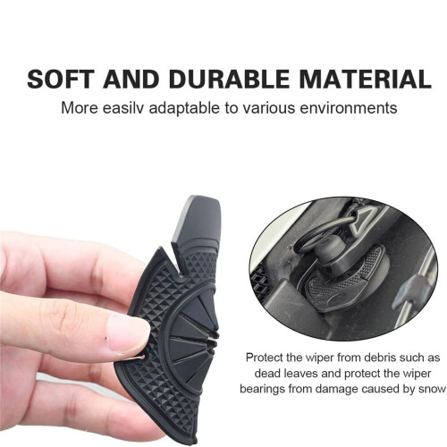 Silicone Wiper Guards Universal Fit2pcs 1