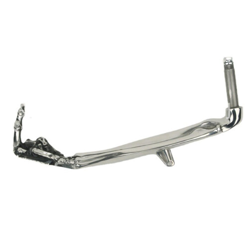 Udsalg nu! Universal motorcykelstøtteben i aluminium, fingerled, sølv. Deco E5U5