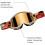 100% Strata 2 Off-Road Goggle (War Camo - Clear Lens) 3