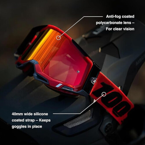 100% Strata 2 Off-Road Goggle (War Camo - Clear Lens) 1