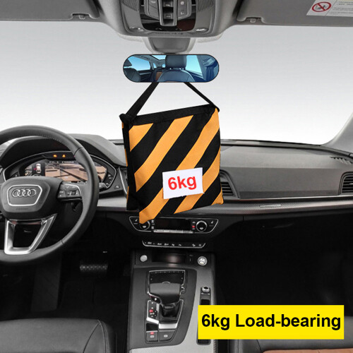 Espelho retrovisor universal para carro e caminhão, ajustável, com ventosa, 220*65mm 1