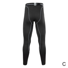 Colanți de compresie pentru bărbați, pantaloni de sport de baschet și fitness