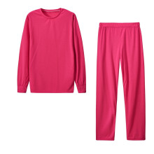Admvng Athleisure Set for Women Women's Round Neck Long Sleeve Pants Sports Set S-2XL