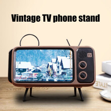 Suport de telefon mobil retro pentru birou, pentru TV, tip cafea