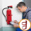Fire Extinguisher Wall Bracket 2kg 8