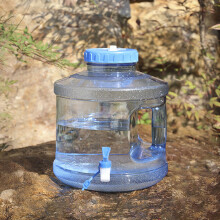 Recipiente de água de 2 galões com torneira, jarra de água para camping livre de BPA para esportes ao ar livre, caminhadas e sobrevivência, balde