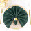 BalsaCircle 50 Pieces 20" Hunter Green Polyester Napkins Wedding Kitchen 4