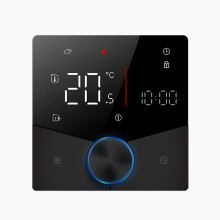 Thermostaat, Wifi Temperatuur Mobiele Kantoor App Mobiele App LCD-scherm Kantoor Comfortabel Kantoor L-scherm Wifi Kamer Wifi App L-scherm