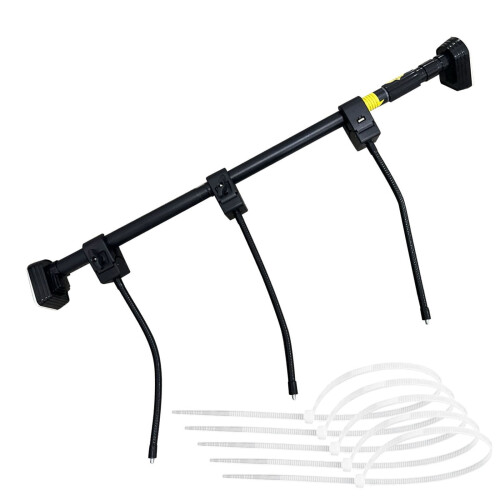 Support de guirlande robuste et réglable pour porte d'entrée 1