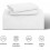 White Queen Quilt Set Modern Wave Pattern 3-Piece 7