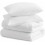 White King Comforter Set Breathable Quilted 3-Piece 5