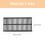 Sturdy Trench Cover Restaurant Drain Grate Oblong Outdoors Black 2