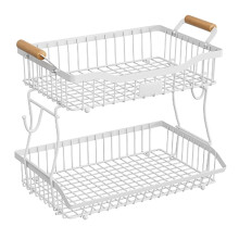 Étagère à fruits en métal avec grille aérée – Cuisine