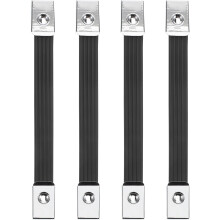 4pcs Speaker Strap Speaker Handles Speaker Cabinet Strap Handle Vintage Style Guitar Amplifier Handle Speaker Handle for Guitar Speaker