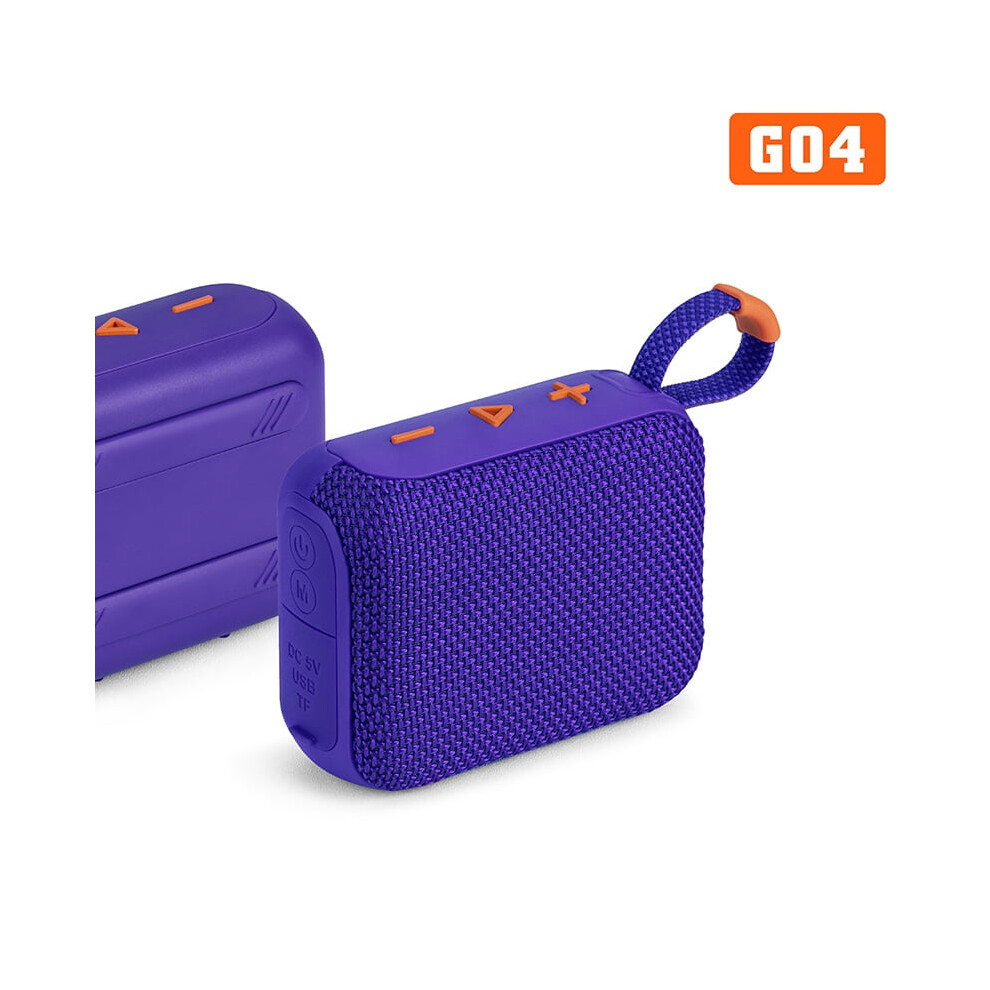 Portable Bluetooth Speaker Go4 - Tws Stereo Deep Bass, Ipx5 Waterproof Wireless Speaker For Outdoor, Party, Travel & Home With 20H Playtime 9110895524183