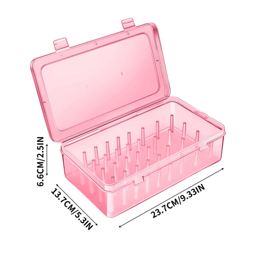 Csővég tároló doboz 42 rögzített csappal 1