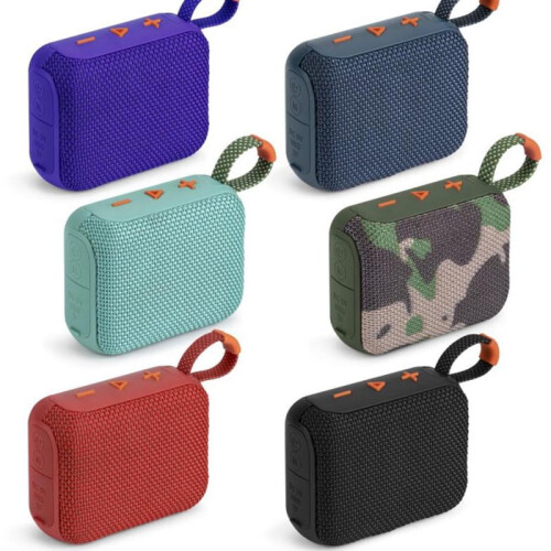 Portable Bluetooth Speaker GO4 with TWS Stereo, IPX5 1