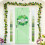 Panneau de porte en bois en forme de trèfle pour la Saint-Patrick 1