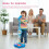 Kids' Microphone & Stand Set with Adjustable Height, Lights, Echo & Speaker 3