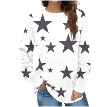 Blusas de manga larga con cuello redondo, estilo túnica, informales y de moda para mujer.