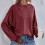 Damenbluse aus Polyester mit langen Ärmeln und V-Ausschnitt 7