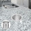 YEAHIBABY Stainless Steel Trash Chute Grommet Silver 1Set 6