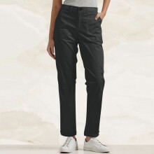 Pantalones cargo relajados para mujer - Tallas S-5XL Pierna ancha Cierre de botones Pantalones básicos de trabajo con bolsillos | Pantalones