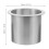YEAHIBABY Stainless Steel Trash Chute Grommet Silver 1Set 2