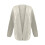 Damen-Cardigans in Unifarben, locker gestrickt, Oversize-Schnitt, Beige 3