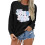 Γυναικεία Φούτερ με Μακρυμάνικο Στρογγυλό Ντεκολτέ και Κλειστούς Ώμους 3