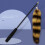 Cat Teaser Wand Plush Retractable Rod 1