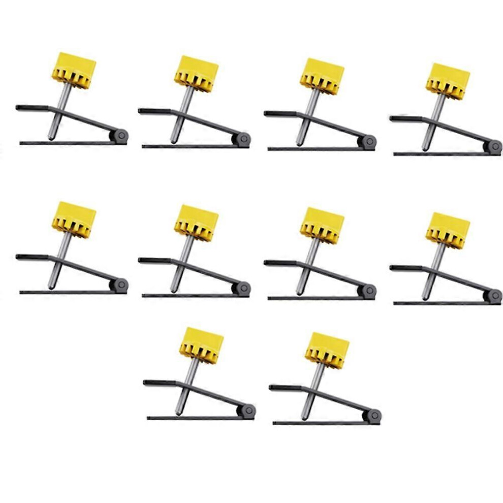 10Pcs Set Manual Tile Locator Wall Tiles Height Regulator Adjustment Positioner Leveler Rising Const 8586880429671