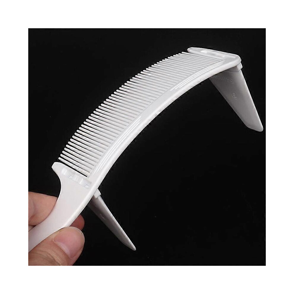 Unisex 1Set Positioning Comb Barber Hair Cutting Comb Salon Hairdressing Clipper Curved Comb For Men Hair S